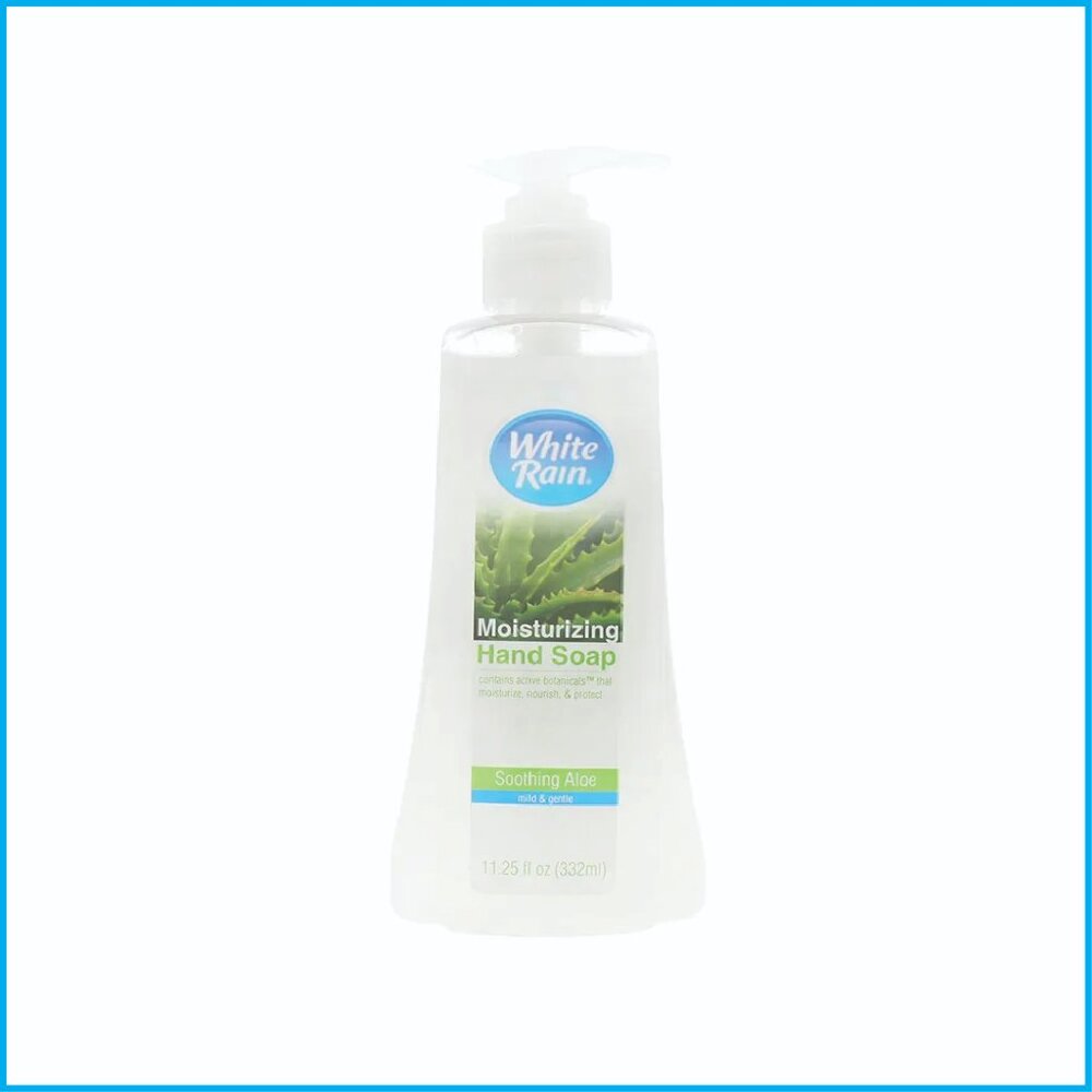 White Rain Moisturizing Hand Soap Soothing Aloe 11.25 fl oz Pump Bottle New